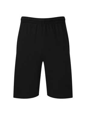 Pánské krátké kalhoty (FRUIT OF THE LOOM Iconic 195 Jersey Shorts) > černá > S