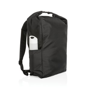 Základní rolltop batoh Impact z RPET AWARE™, černá