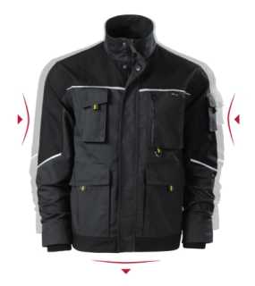 Pánská bunda (RIMECK Ranger) > šedá (ebony) > 48/50