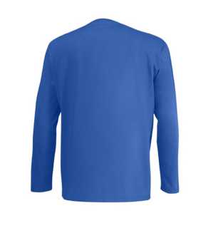 Pánské tričko (FRUIT OF THE LOOM Valueweight Long Sleeve T)>modrá (royal)>M