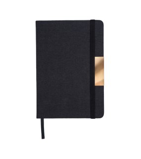 Zápisník A5 se čtverečkovými stranami > černá