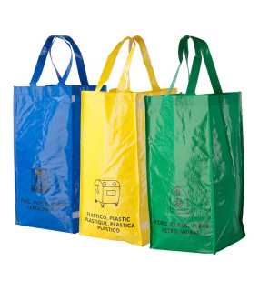 Tašky pro recyklaci odpadů > barevná