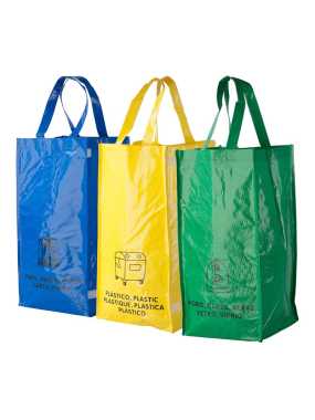 Tašky pro recyklaci odpadů > barevná