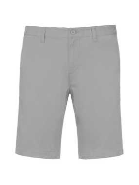 Pánské krátké kalhoty (Kariban "MEN'S CHINO BERMUDA SHORTS")>šedá (fine)>42
