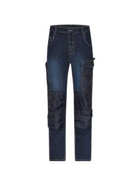 Pánské kalhoty (JN Workwear Stretch-Jeans)>modrá (denim)>58