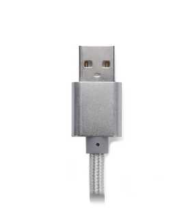 USB kabel 3 v 1 > stříbrná