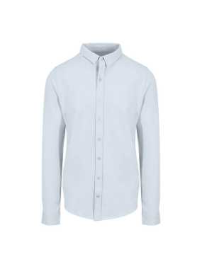 Pánská košile (Se Denim OSCAR KNITTED SHIRT) > modrá > 2XL