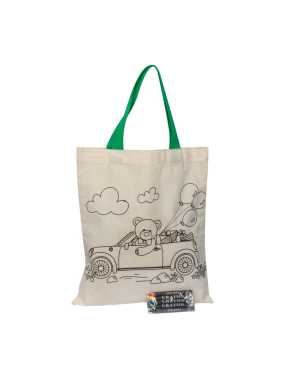 Dětská bavlněná taška, 120 g/m2 > béžová