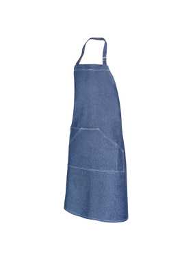 Zástěra (VELILLA BIB DENIM APRON) > modrá (dark denim)