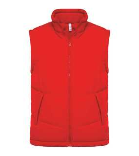 Unisex vesta (KARIBAN FLEECE LINED bodywarmer)>červená>L