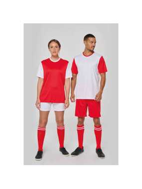 Unisex triko (ADULTS' BICOLOUR SHORT-SLEEVED T-SHIRT) > černá/žlutá (sporty) > M