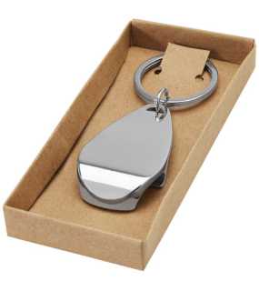 Klíčenka otvírák> stříbrná