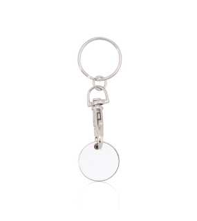 Přívěsek na klíče s žetonem > bílá