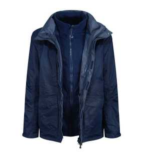 Pánská bunda (REGATTA BENSON III JACKET)>modrá (navy) / modrá (navy)>L