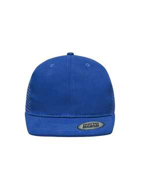 6 panelová kšiltovka (MB 6 Panel Flat Peak Cap)>modrá (royal)