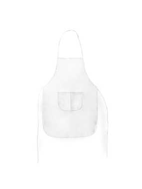 Kuchyňská zástěra > bílá