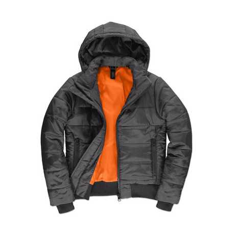 Dámská bunda (B&C Superhood /women)>šedá (dark)>S