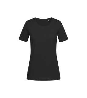 Dámské triko (Stedman Lux Fitted) > černá (opal) > XL