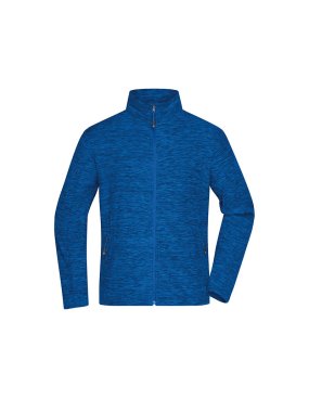 Pánská mikina (JN Mens Fleece Jacket)>modrá (royal melange) / modrá>2XL