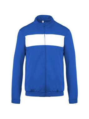 Pánská mikina (PROACT "ADULT Tracksuit TOP")>modrá (sporty royal) / bílá>M