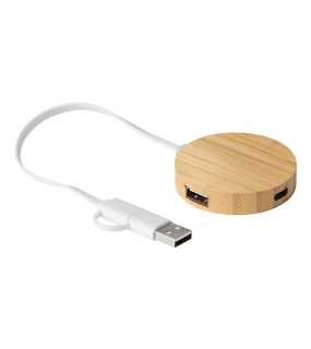 USB hub > hnědá