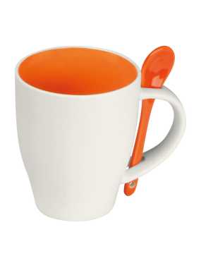 Porcelánový šálek > oranžová