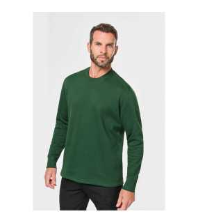 Unisex mikina (SET-IN SLEEVE SWEATSHIRT) > černá > L