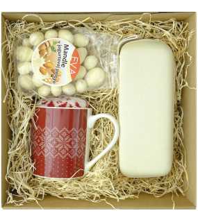 Dárková sada Mandle a vánoční hrnek