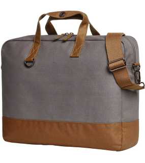 Brašna na notebook (Halfar LIFE) > šedá/hnědá