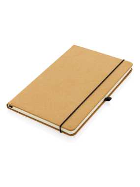 Obal na poznámkový blok A5 z recyklované kůže  > hnědá