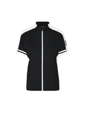Damské tričko (JN Ladies' Bike-T Full Zip)>černá>XL