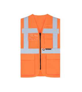 Unisex vesta (Korntex MESH MULTIFUNCTIONIAL VEST "ATHENS") > oranžová > M
