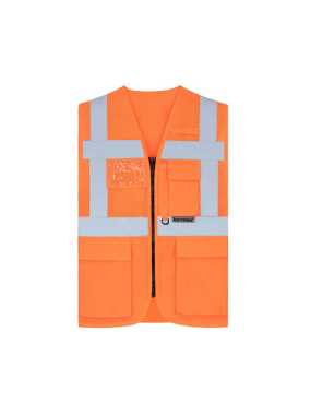Unisex vesta (Korntex MESH MULTIFUNCTIONIAL VEST "ATHENS") > oranžová > 2XL