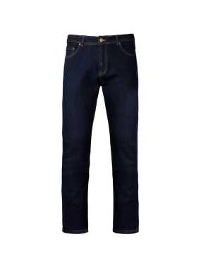 Pánské kalhoty (Kariban "BASIC JEANS")>modrá (rinse)>48