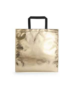 Nákupní taška> zlatá