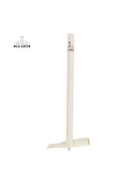 Papírové kuličkové pero > bílá