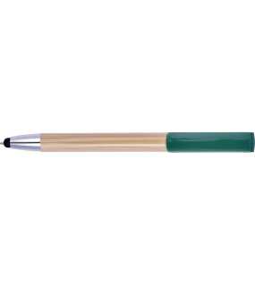 Bambusové kuličkové pero> zelená