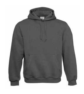 Unisex mikina (B&C HOODED)>šedá (steel)>2XL