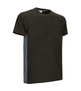 Pánské tričko (THUNDER) > černá/šedá (cement) > M