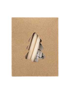 Vánoční ozdoby k vybarvení na stromeček > přírodní