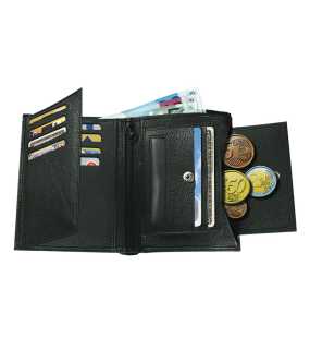 Kožená peněženka > černá