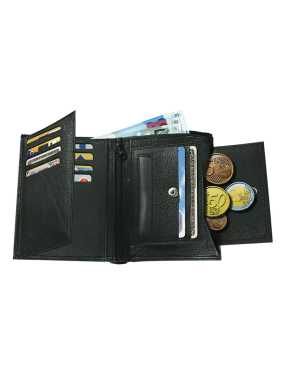 Kožená peněženka > černá