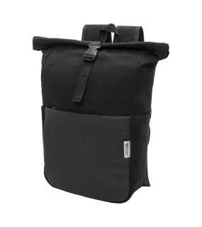 Batoh z recyklovaného plátna > černá