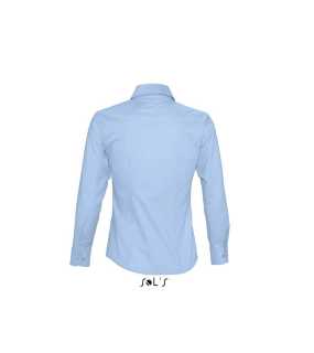 Dámská košile(SOLS EMBASSY LADIES LONG SLEEVE OXFORD SHIRT)>modrá (sky)>M