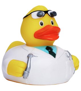Kačenka do vany (MBW Squeaky duck dentist) > vícebarevná