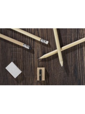 Tužka s gumou > bílá