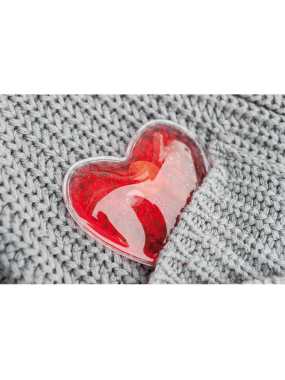 Hřející sáček> červená