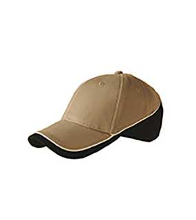 6 panelová kšiltovka> šedá / bílá / červená