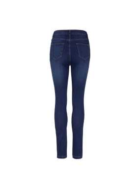 Dámské kalhoty (Se Denim LARA SKINNY JEANS) > modrá (dark wash) > 12-L