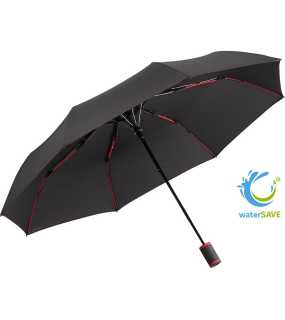 Skládací deštník (FARE Mini umbrella -AC-Mini Style) > černá/červená